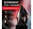 Утюг паровой SONNEN SI-6680, 2200 Вт, керамическое покрытие,антикапля,черный/розовое золото 456997 2