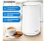 Чайник электрический с двойными стенками SONNEN KT-8719W, 1,5л, 2200 Вт, белый, 454691 8
