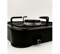 Плита газовая настольная одноконфорочная BlackWeld черная 150220