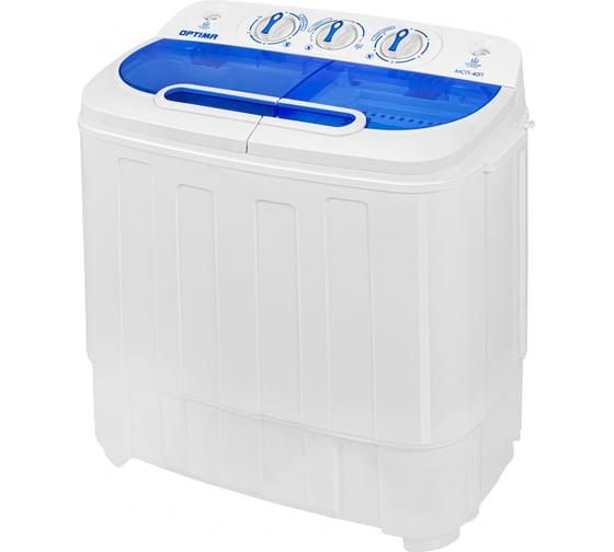 Стиральная машина Optima МСП-40П (полуавтомат, насос, 1350 об./мин., макс.загруз. 4,0кг) 1001568 1