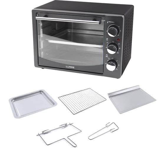 Духовой шкаф LUMME LU-EO1714B серый жемчуг 42689 1