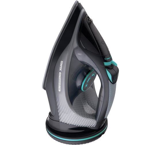 Утюг Centek 3300Вт БЕСПРОВОДНОЙ Керамика Капля-стоп 2 мин автон. работа/ от 5 сек подзарядка CT-3302 1