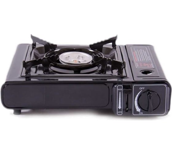 Одноконфорочная газовая портативная плитка с переходником BlackWeld 111813 1