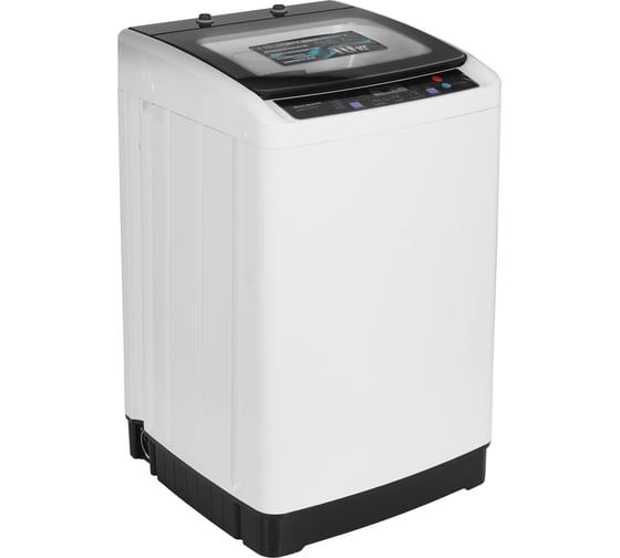 Стиральная машина Willmark WMA-1072GW автомат, 10кг, 8 программ, вертикальная загрузка, стекл.крышка, 2 нал. отв., белая 1001508 1