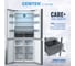 Холодильник Centek 415л, 148л/267л, 782х630х1825мм текстура камень, 4 двери А++ CT-1742 White Stone 5