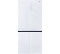 Холодильник Centek CT-1746 NF White Glass NF600л (212л/388л) 833х668х1920мм, Стекло, 4 двери CT-1746 White