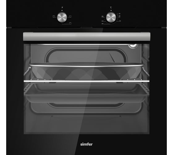 Встраиваемая электрическая духовка Simfer B6EB04025 1