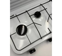Плита газовая настольная трехконфорочная белая Pegas 150223