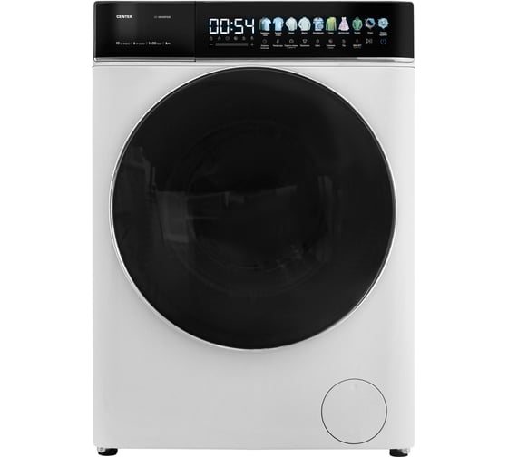 Стиральная машина Centek (белый) 1400 /10кг/ 52см / 11пр /Диспл/INVERTER/Сушка 6кг/Пар/A+++ CT-1947 1