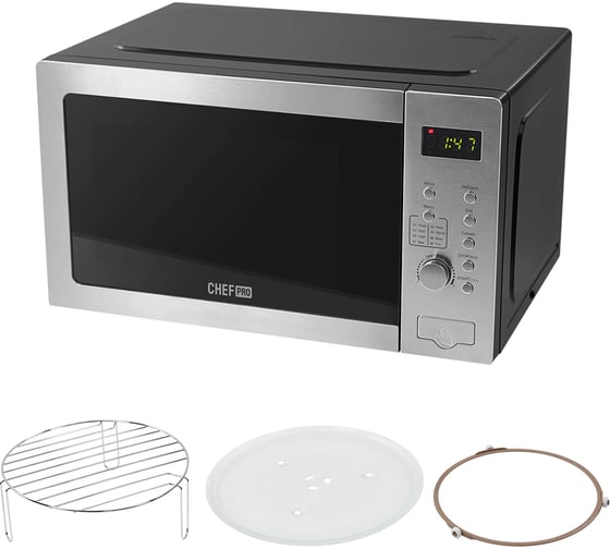 Микроволновая печь CHEF PRO черный/сталь CF-MW1953A 41854 1