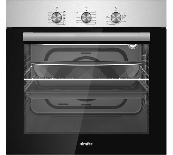 Встраиваемая электрическая духовка Simfer B6EM19025 1