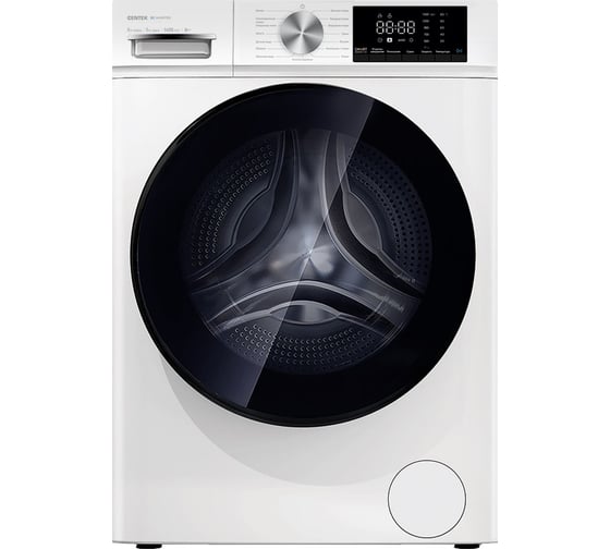 Стиральная машина Centek белый, 1400 / 8кг / 52см / 16пр /Дисплей/ INVERTER /Сушка 5кг/A+++ CT-1953 1