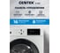 Стиральная машина Centek (белый) 1400 / 8кг / 52см / 16пр /Дисплей/ INVERTER /Сушка 5кг/A+++ CT-1953 3