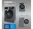 Стиральная машина Centek серый, 1400 / 8кг / 52см / 17пр /Диспл/INVERTER/Сушка 5кг/Пар/A+++ CT-1956 13