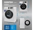 Стиральная машина Centek белый, 1200 / 7кг / 40см / 15пр /LED-Дисплей / INVERTER /Пар/A+++ CT-1921 8