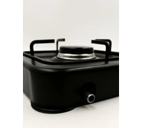 Плита газовая настольная одноконфорочная Pegas черная 150220