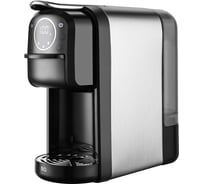 Кофеварка 4 в 1 BQ CM3004 стальной-черный 86207136
