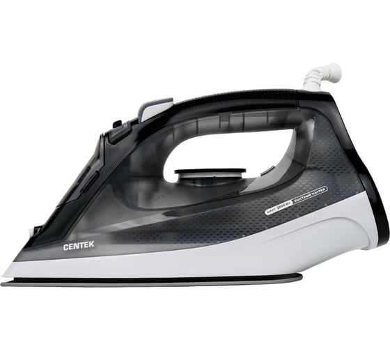 Утюг Centek черный/белый, 2800Вт, вертикальное отпаривание, 320мл, керамика, самоочистка CT-2307 1