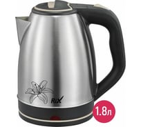Электрический чайник RIX RKT-1803S 1,8 л металлический корпус 46437