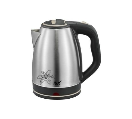 Электрический чайник RIX RKT-1803S 1,8 л металлический корпус 46437