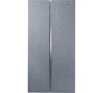 Холодильник Centek INVERTER No-Frost606л (241л/365л) 957х633х1910мм(ШхГхВ), А+ CT-4200 Gray Stone