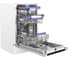 Посудомоечная машина MAUNFELD MLP45331T Light Beam Wi-Fi 7