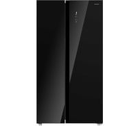 Холодильник с инвертором MAUNFELD MFF177NFB Slim Inverter