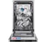 Посудомоечная машина MAUNFELD MLP4529A01 Light Beam 2