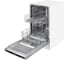 Посудомоечная машина MAUNFELD MLP4529A01 Light Beam 12