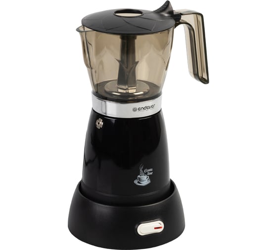 Электрическая кофеварка Endever Costa-1006 гейзерная, алюминий 90090