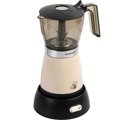 Электрическая кофеварка Endever Costa-1007 гейзерная, алюминий 90091