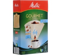 Бумажные фильтры для заваривания кофе Melitta Gourmet Mild для мягкого кофе 1x4 80 шт 100971