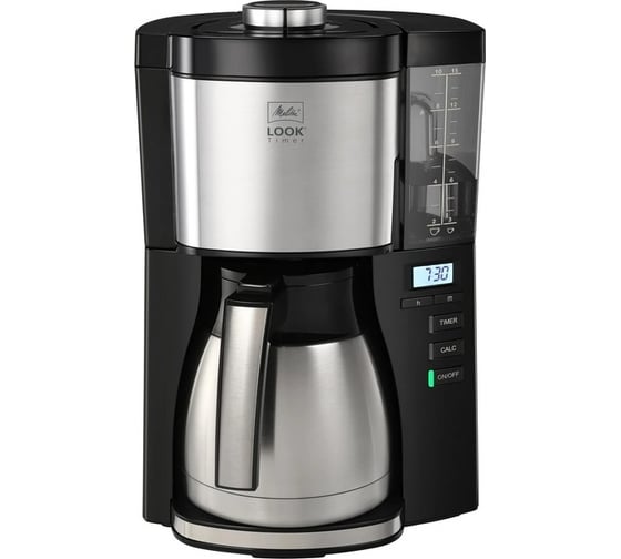 Кофеварка Melitta Look V Therm Timer черная 22257 1