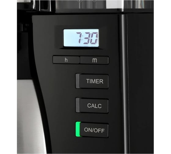 Кофеварка Melitta Look V Therm Timer черная 22257