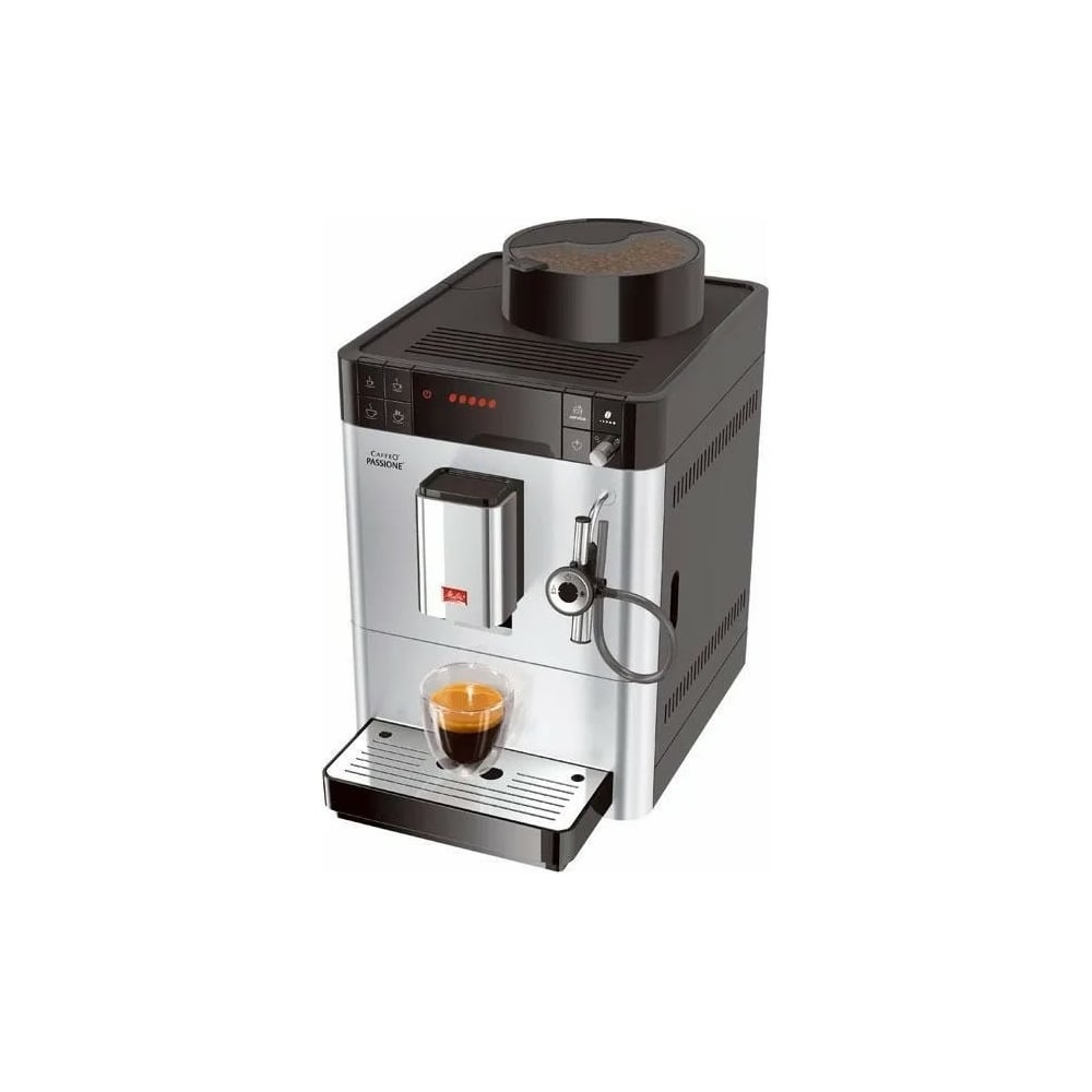 Кофемашина Melitta Caffeo F 530-101 Passione серебро 6708771 - выгодная  цена, отзывы, характеристики, фото - купить в Москве и РФ