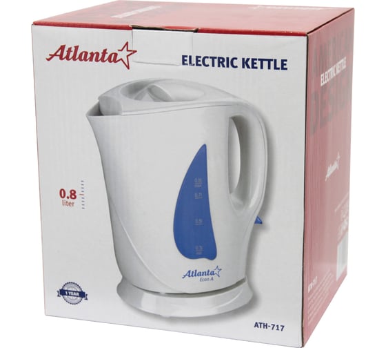 Электрический чайник Atlanta ATH-717 blue