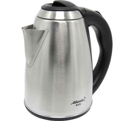 Электрический металлический чайник Atlanta ATH-2434 black