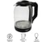 Электрический стеклянный чайник Atlanta ATH-2466 black 6