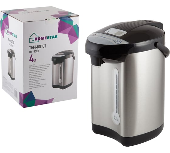 Термопот Homestar HS-5003 4л 750Вт повторное кипячение 00 4151 004151