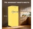 Холодильник TESLER RT-215 YELLOW 00000203649 8