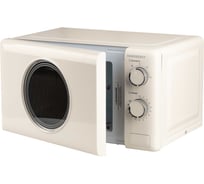 Печь микроволновая Horizont (Слоновая кость окантов.серебро,Механика) HSM205 RI Retro