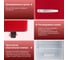 Холодильник TESLER RT-152 RED 00000203634 5