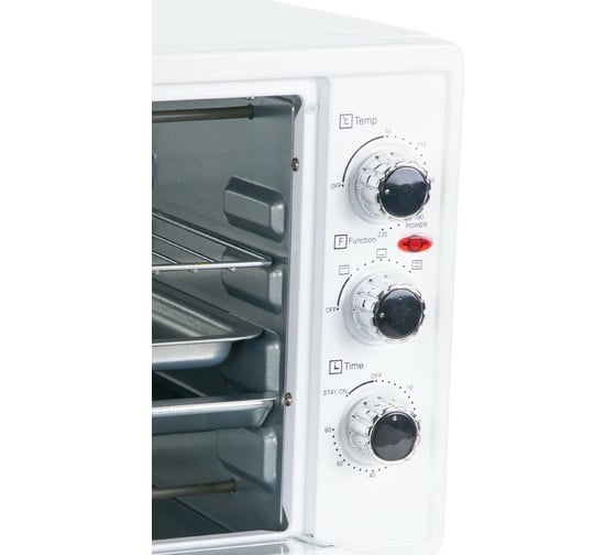 Электрическая духовка HomieLand HL-2 1750 Вт, 38 л белая 00-00014095