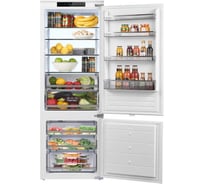Холодильник-морозильник встраиваемый MAUNFELD MBF19369NFWGR LUX Inverter