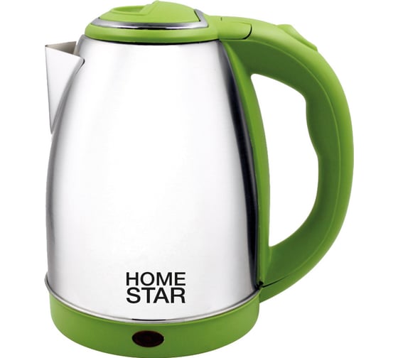 Чайник HomeStar HS-1028 1,8 л стальной, зелёный 008201 1