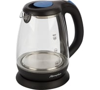 Электрический чайник Матрёна MA-008 1,8 л стекло черный 005419