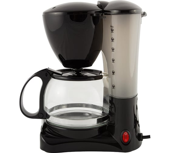 Кофеварка HomeStar HS-2021 черная 550 Вт 0.6 л 005119