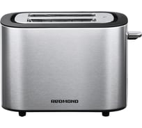Тостер РЕДМОНД, серый/металл T906