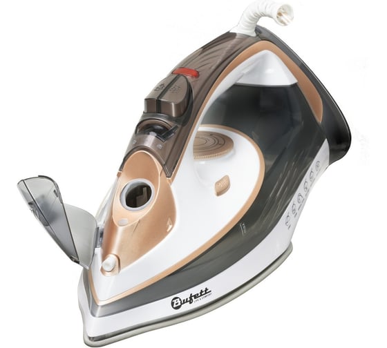 Утюг с отпаривателем Bufett 3000Вт, серо-белый 640460 1