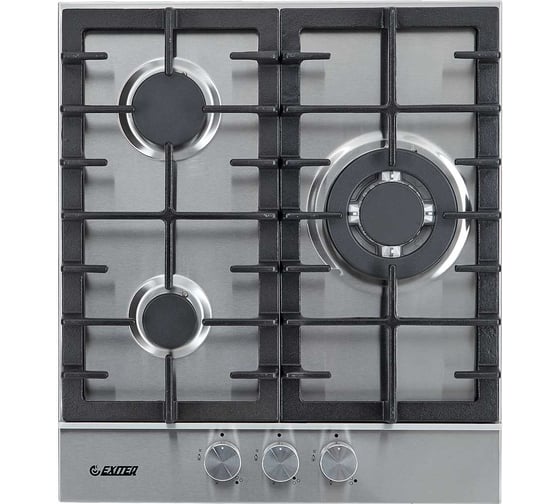 Газовая варочная панель Exiteq EXH-206 inox E30034 1